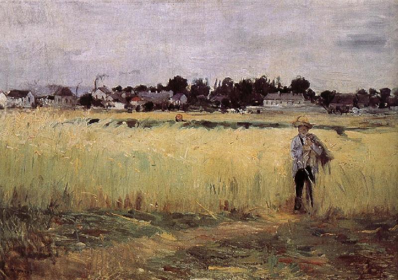 Berthe Morisot Cornfield Sweden oil painting art